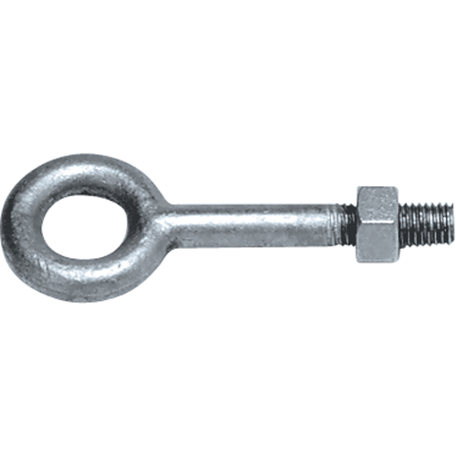 Boulons &agrave; oeil a/&eacute;crou, 1/2" dia, 8" lo, Galvanis&eacute;, 2200 lb (1,1 tonne) capacit&eacute; Helyx Safety & Industrial Supplies