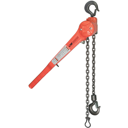 Palan &agrave; levier - S&eacute;rie 640 &agrave; extracteur, Lev&eacute;e 5', Cabacit&eacute; 1500 lb (0,75 tonne), Chaîne en Acier Helyx Safety & Industrial Supplies