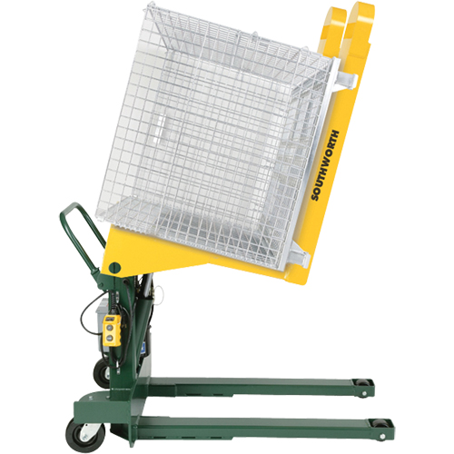 Portable Hydraulic E-Z Reach Tilter, 85° Tilt, 2000 lbs. Capacity, 40" L x 24-1/2" W Helyx Safety & Industrial Supplies