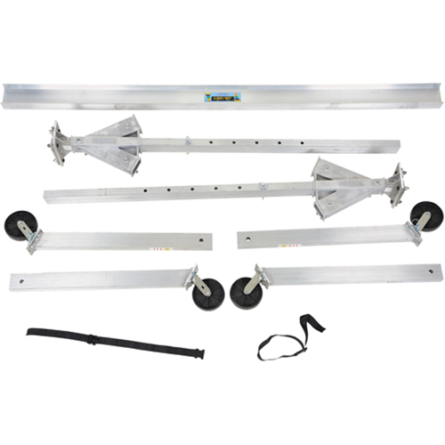 Grue mobile ajustable en aluminium, 8' lo, Capacit&eacute; 2000 lb (1 tonne) Helyx Safety & Industrial Supplies