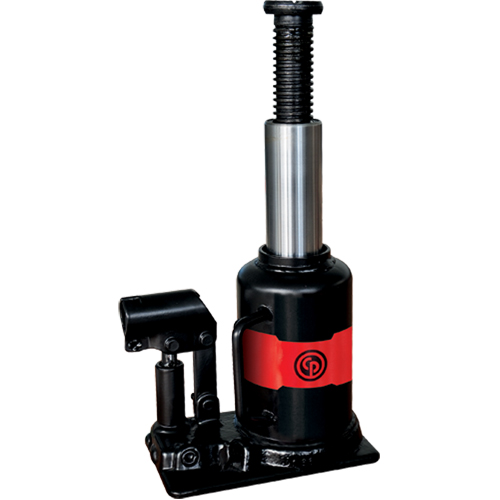 Cric-bouteille, 12 tonnes, 10-4/5" Hauteur &eacute;lev&eacute;e Helyx Safety & Industrial Supplies