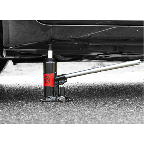 Cric-bouteille, 3 tonnes, 12-4/5" Hauteur &eacute;lev&eacute;e Helyx Safety & Industrial Supplies