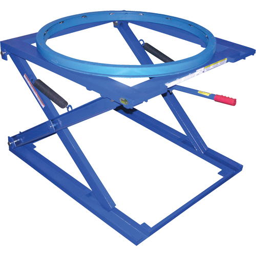 Adjustable Pallet Stand, 42-1/4" L x 40" W, 4000 lbs. Cap. Helyx Safety & Industrial Supplies