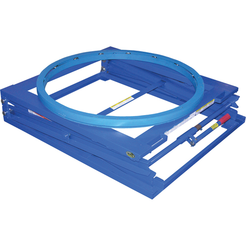 Adjustable Pallet Stand, 42-1/4" L x 40" W, 4000 lbs. Cap. Helyx Safety & Industrial Supplies