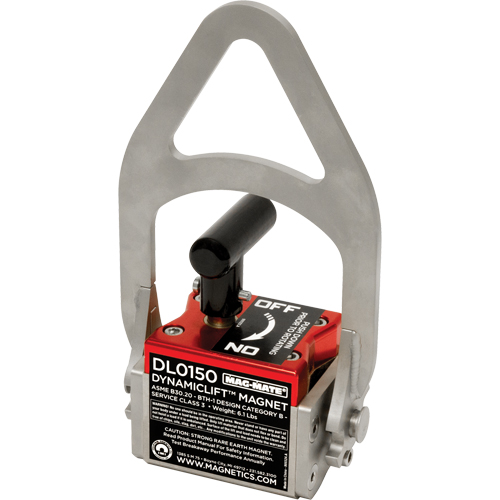 Aimants Dynamic Lift, Capacit&eacute; de retenue 150, 5" lo x 2" la x 9" h Helyx Safety & Industrial Supplies