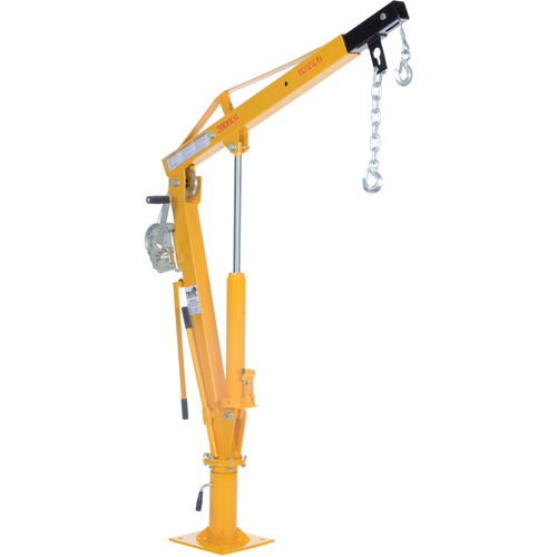 Winch Operated Truck Jib Crane, 1000 lbs. (0.5 tons) Capacity, 86-1/2" Max. Clearance Helyx Safety & Industrial Supplies
