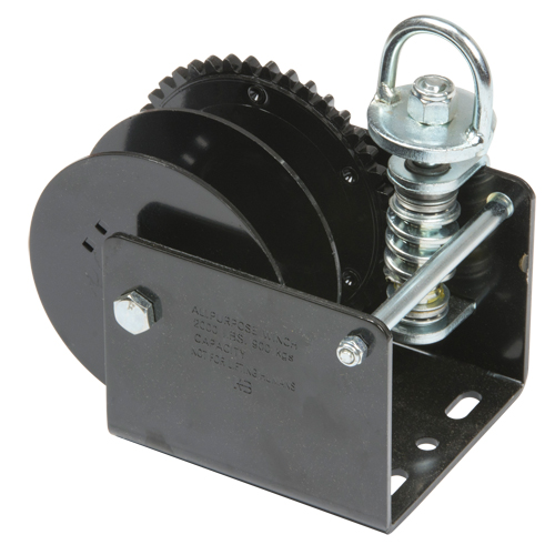 Worm Gear Trailer Hand Winch Helyx Safety & Industrial Supplies