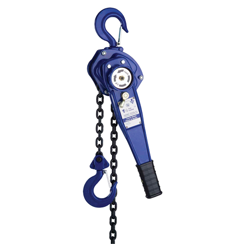 Palan &agrave; levier, Lev&eacute;e 5', Cabacit&eacute; 6000 lb (3 tonnes), Chaîne en Chaîne de levage calibre 80 Helyx Safety & Industrial Supplies