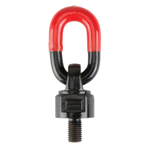 Anneaux de treuil de levage pivotant, 1/4", Longueur du filetage 13 mm, Acier alli&eacute; Helyx Safety & Industrial Supplies