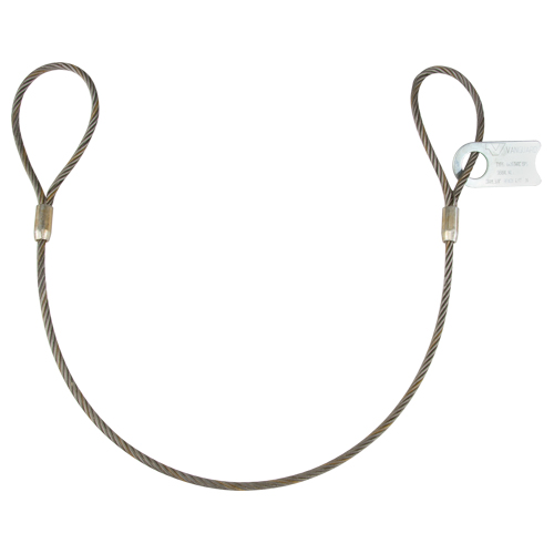 Wire Rope Lifting Sling - Eye & Eye Helyx Safety & Industrial Supplies