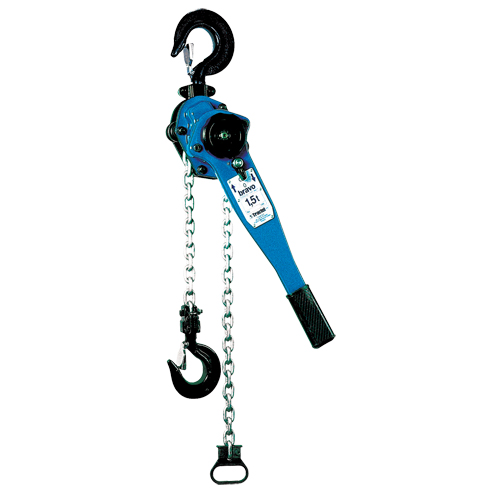 Bravo&reg; Lever Chain Hoist, 10' Lift, 3000 lbs. (1.5 tons) Capacity, Grade 80 Chain Helyx Safety & Industrial Supplies