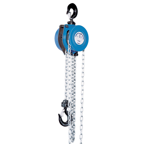 Palan &agrave; chaîne Tralift, Lev&eacute;e 20', Capacit&eacute; 2000 lb (1 tonne), Chaîne Calibre 80 Helyx Safety & Industrial Supplies
