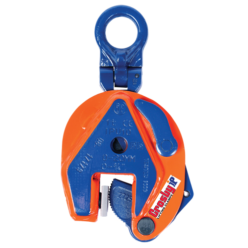 Bride universelle de levage IPU10, 12 000 lb (6 tonnes), Ouverture de la m&acirc;choire de 0" - 2" Helyx Safety & Industrial Supplies