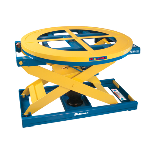 EZ X Loader Self-Levelling Pallet Positioner, 43" L x 43" W, 4000 lbs. Cap. Helyx Safety & Industrial Supplies