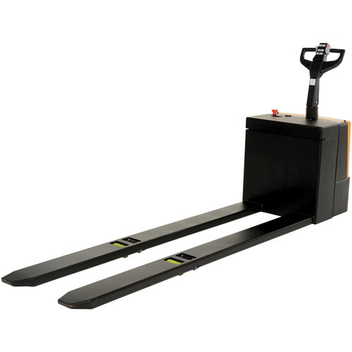 Fully Powered Electric Pallet Truck With  Stand-On Platform, 4500 lbs. Cap., 96" L x 30" W Helyx Safety & Industrial Supplies