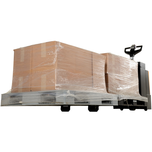 Fully Powered Electric Pallet Truck With  Stand-On Platform, 4500 lbs. Cap., 96" L x 30" W Helyx Safety & Industrial Supplies