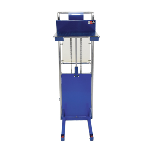 Hefti-Lift Load Stacker, Foot Pump Operated, 880 lbs. Capacity, 59" Max Lift Helyx Safety & Industrial Supplies