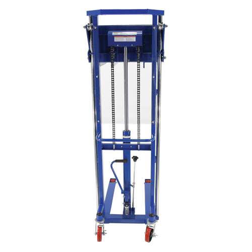 Gerbeur Hefti-Lift, M&eacute;canisme Pompe au pied, Capacit&eacute; de 1500 lb, Levage max de 63" Helyx Safety & Industrial Supplies