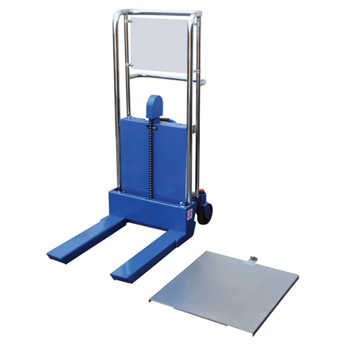 Hefti-Lift Load Stacker, Foot Pump Operated, 880 lbs. Capacity, 35" Max Lift Helyx Safety & Industrial Supplies