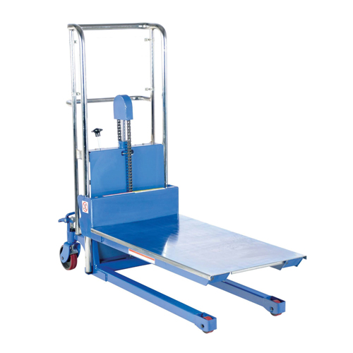 Hefti-Lift Load Stacker, Foot Pump Operated, 400 lbs. Capacity, 44" Max Lift Helyx Safety & Industrial Supplies