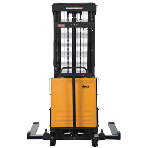 Gerbeur pour chariot &eacute;l&eacute;vateur, Fonctionnement &eacute;lectrique, Capacit&eacute; 2000 lb, Lev&eacute;e max 118" Helyx Safety & Industrial Supplies
