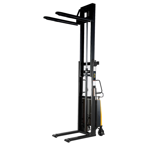 Gerbeur pour chariot &eacute;l&eacute;vateur, Fonctionnement &eacute;lectrique, Capacit&eacute; 2000 lb, Lev&eacute;e max 118" Helyx Safety & Industrial Supplies