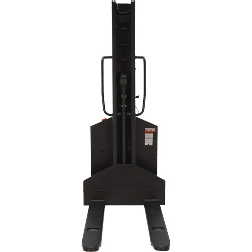 Gerbeur motoris&eacute; avec m&acirc;t &eacute;troit, Fonctionnement &eacute;lectrique, Capacit&eacute; 1000 lb, Lev&eacute;e max 63" Helyx Safety & Industrial Supplies