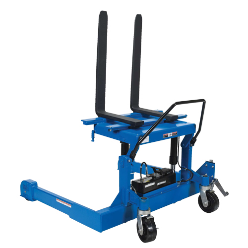 Straddled Ergonomic Tilter, 90° Tilt, 2000 lbs. Capacity, 72-13/16" L x 57-1/4" W x 29-1/4" H Helyx Safety & Industrial Supplies
