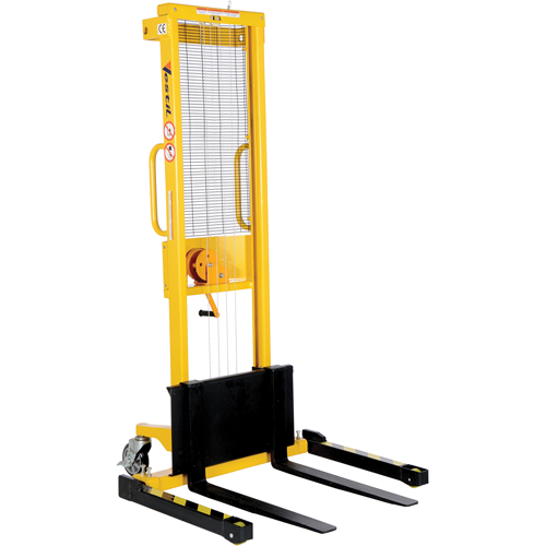 Gerbeur manuel, Fonctionnement Treuil manuel, Capacit&eacute; 770 lb, Lev&eacute;e max 60" Helyx Safety & Industrial Supplies