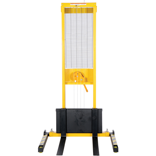 Gerbeur manuel, Fonctionnement Treuil manuel, Capacit&eacute; 770 lb, Lev&eacute;e max 60" Helyx Safety & Industrial Supplies