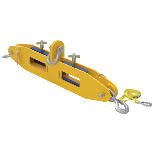 Forklift Lifting Beam, 7" x 2-1/2" Fork Pocket Helyx Safety & Industrial Supplies