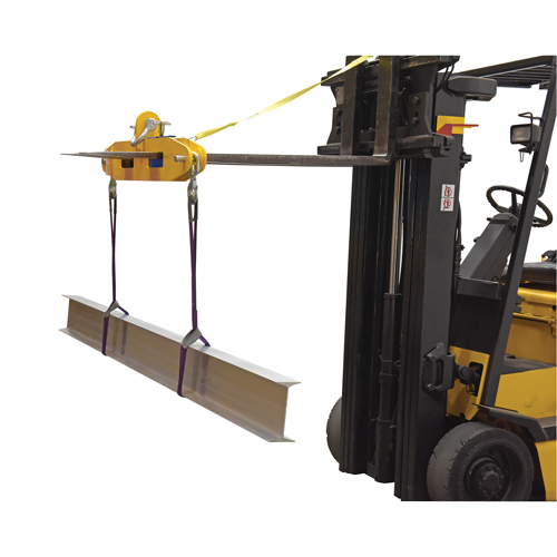 Forklift Lifting Beam, 7" x 2-1/2" Fork Pocket Helyx Safety & Industrial Supplies