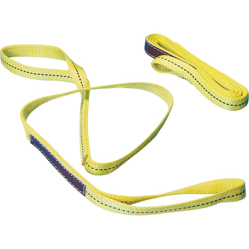 &eacute;lingue en nylon, Pli Double, Oeillet double, Type 3, 1" la x 6' lo, Limite de charge verticale 1000 lb Helyx Safety & Industrial Supplies