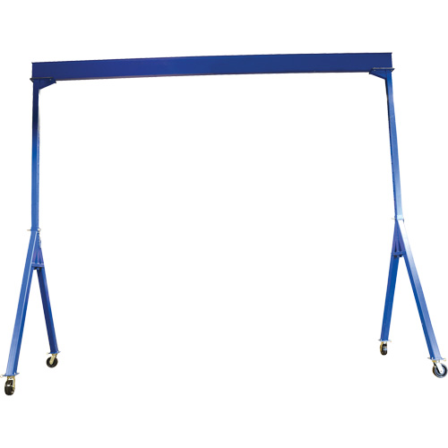 Adjustable Steel Gantry Crane, 20' L, 8000 lbs. (4 tons) Capacity Helyx Safety & Industrial Supplies