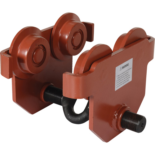 Low Profile Manual Trolley, 4000 lbs. (2 tons) Helyx Safety & Industrial Supplies