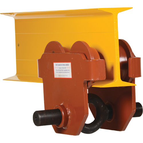 Low Profile Manual Trolley, 6000 lbs. (3 tons) Helyx Safety & Industrial Supplies
