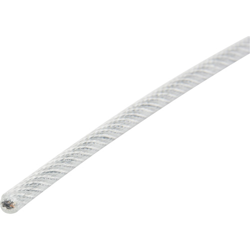C&acirc;ble m&eacute;tallique, 1000' (304,8 m) x 1/8", 2000 lb (1 tonne), Galvanis&eacute; Helyx Safety & Industrial Supplies
