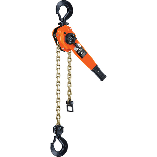 Series 653-A Ratchet Lever Hoist, 5' Lift, 6000 lbs. (3 tons) Capacity, Steel Chain Helyx Safety & Industrial Supplies