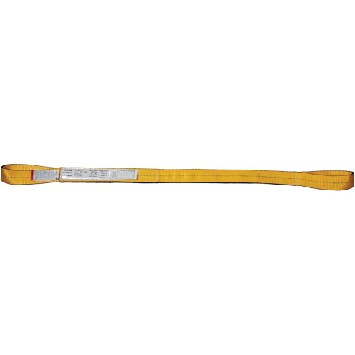 Lifting Sling, Double Ply, Double Eye, Type 3, 2" W x 20' L, 6200 lbs. Vertical Cap. Helyx Safety & Industrial Supplies
