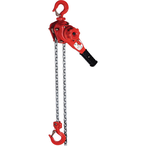 VQ Super Series Lever Hoist, 5' Lift, 3500 lbs. (1.75 tons) Capacity, Grade 100 Alloy Chain Helyx Safety & Industrial Supplies
