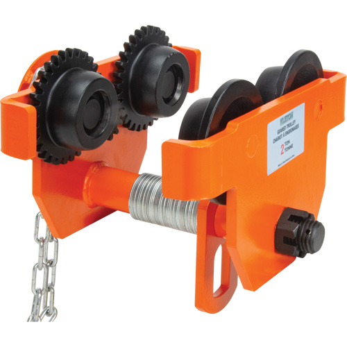 Chariot r&eacute;glable avec plaques de s&eacute;curit&eacute;, 6000 lb (3 tonnes) Capacit&eacute;, 3-15/16" - 5-14/16" Helyx Safety & Industrial Supplies