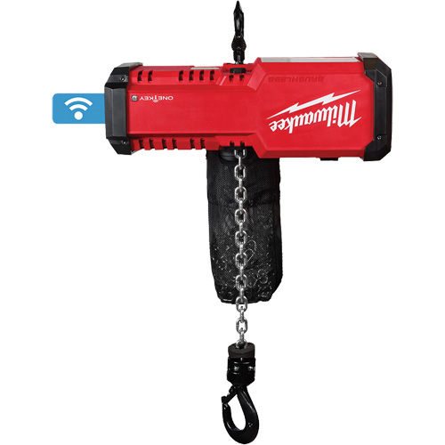 Palan compact &agrave; chaîne 1 tonne M18 avec ONE-KEY, Capacit&eacute; 2204 lb (1 tonnes) Helyx Safety & Industrial Supplies