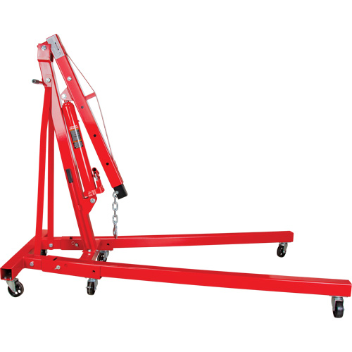Folding Shop Crane, 4000 lbs. (2 tons) Capacity Helyx Safety & Industrial Supplies