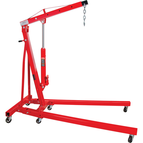 Folding Shop Crane, 4000 lbs. (2 tons) Capacity Helyx Safety & Industrial Supplies