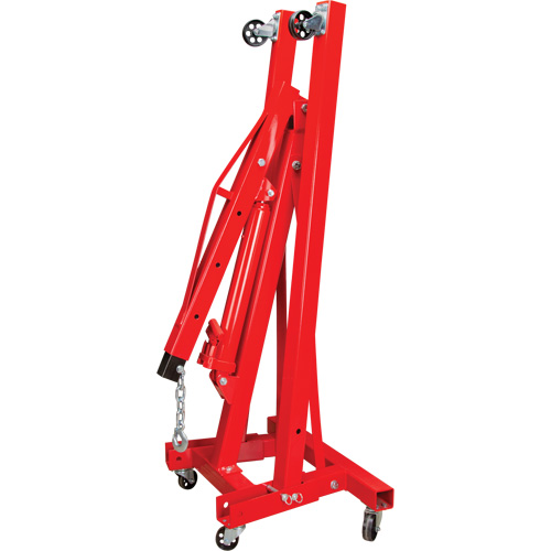 Folding Shop Crane, 4000 lbs. (2 tons) Capacity Helyx Safety & Industrial Supplies