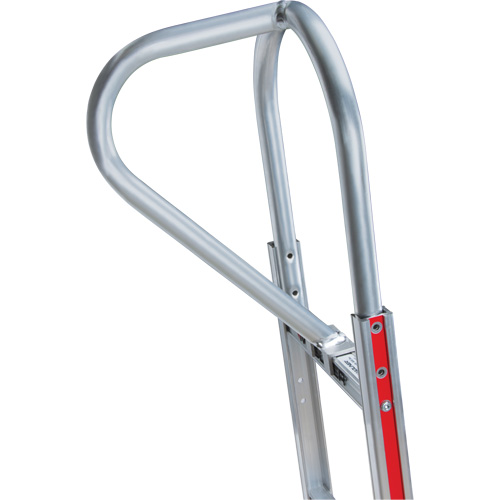 Diable d&eacute;mont&eacute;s , Prise En P, Aluminium, Hauteur de 52", Capacit&eacute; 500 lb Helyx Safety & Industrial Supplies