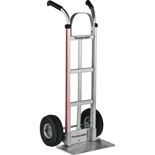 Diable d&eacute;mont&eacute;s , Prise Double, Aluminium, Hauteur de 48", Capacit&eacute; 500 lb Helyx Safety & Industrial Supplies