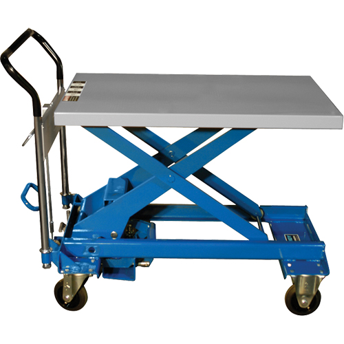 Table &eacute;l&eacute;vatrice &agrave; ciseaux Dandy Lift, 39-2/5" lo x 23-3/5" la, Acier, Capacit&eacute; 1760 lb Helyx Safety & Industrial Supplies