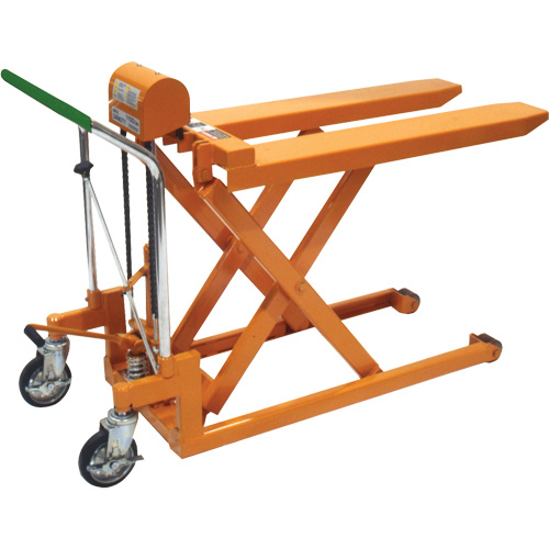 Dandy Lift Scissor Fork Lift Table, 37.1" L x 19.7" W, Steel, 1100 lbs. Capacity Helyx Safety & Industrial Supplies