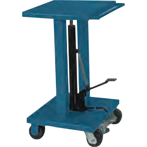 Hydraulic Work Table, 18" L x 18" W, Steel, 500 lbs. Capacity Helyx Safety & Industrial Supplies